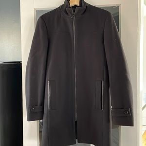 Mens Zara pea coat size small